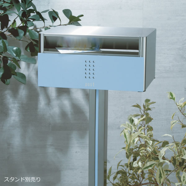 【ポスト】 クティ １Ｂ＜小さいサイズ＞ 前入れ後ろ出し ダイヤル錠 【郵便ポスト】【POST】【郵便受け】【送料無料】