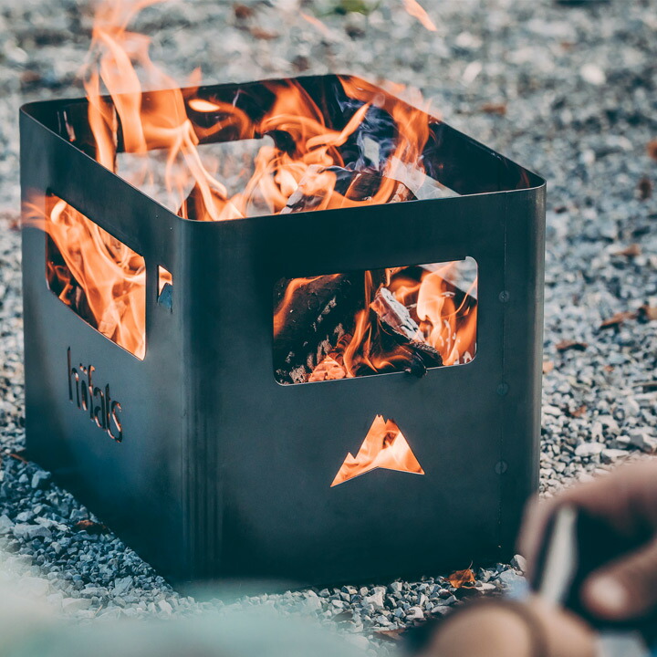 楽天市場】焚火台 おしゃれ BBQ アウトドア ビールケース 「Hoefats