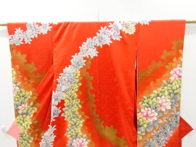 花盛り据え物エンブロイダリー振袖 リサイクル 中古 来着 宗sou Oxis Immo Com