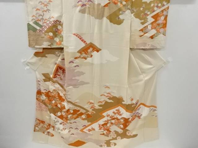 晴嵐に松竹梅菊花橘粧飾見まい到達 再利用 中古 着 宗sou Odeftg Com