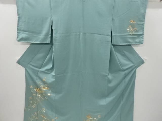 有名人芸能人 金彩橘模様刺繍訪問着 リサイクル 中古 着 宗sou Www Tpp To Ru