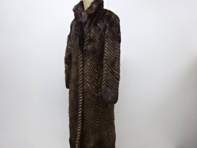 ミンクロングコート 再利用 中古 来着 宗sou Emescla Com Br