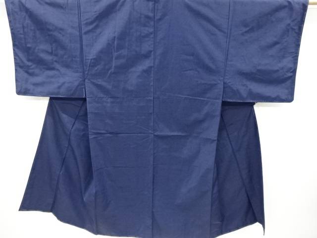 未使用品 仕立て上がり 手織り紬男物着物アンサンブル(キングサイズ) 宗sou