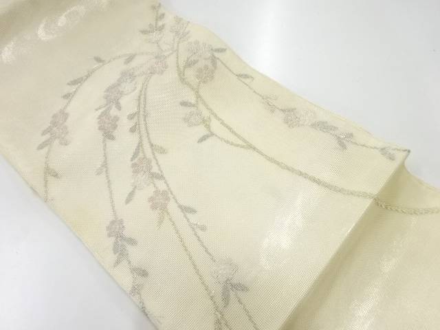 宗sou 紗 露芝模様織出し袋帯【リサイクル】【着】 - iieg.gob.mx