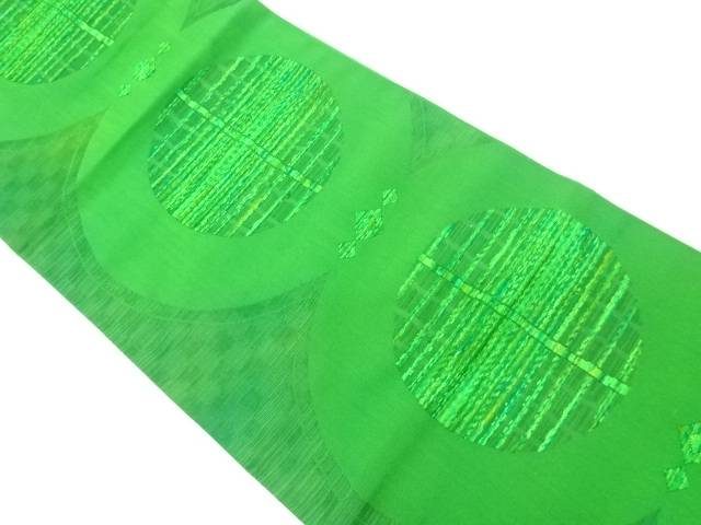 抽象模様織出し本袋帯【リサイクル】【中古】【着】 宗sou(prc)｜お茶道具・着物　【宗 sou】