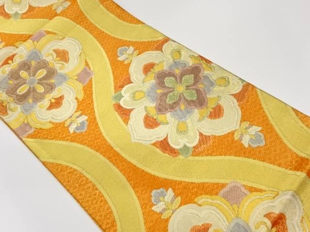 佐賀錦立涌に華紋模様織出し袋帯【リサイクル】【中古】【着】 宗sou(prc) 7,661円