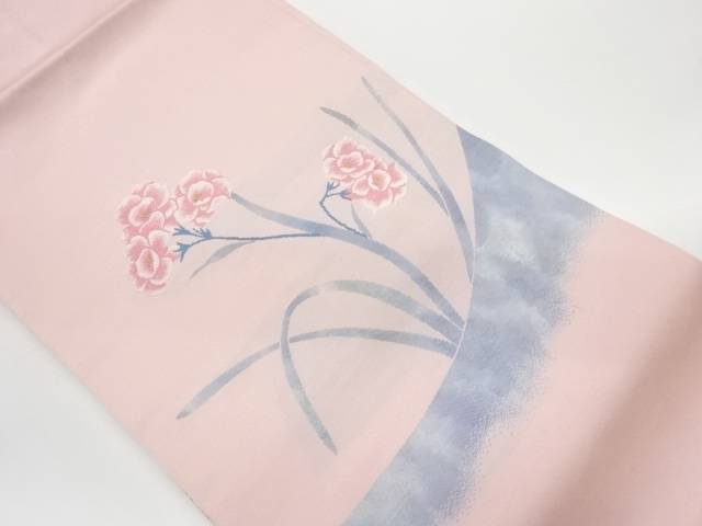 草花模様織出し名古屋帯【リサイクル】【中古】【着】 宗sou(prc)｜お茶道具・着物　【宗 sou】
