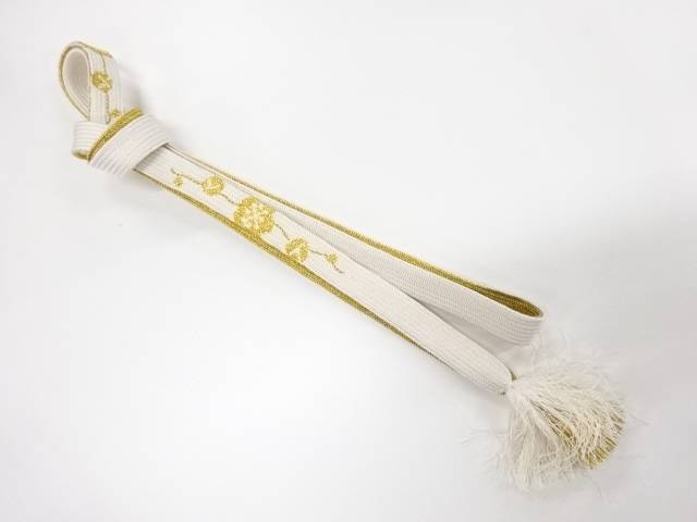 正絹 手組み帯締め【リサイクル】【中古】【着】 宗sou