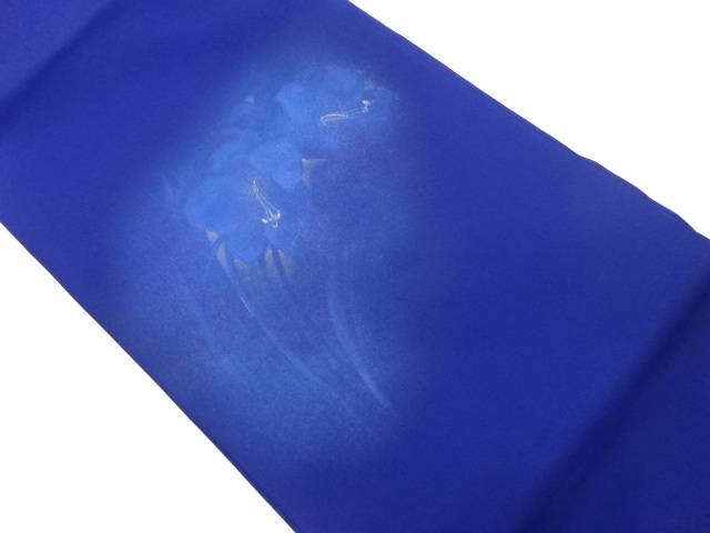 塩瀬金彩花模様名古屋帯【中古】【着】 宗sou
