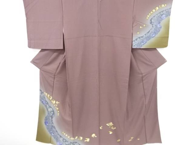 城戸壇上作 抽象模様訪問着【リサイクル】【中古】【着】 宗sou|お茶道具・着物 【宗 sou】