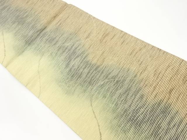 紙布金銀彩抽象縞模様袋帯【中古】【着】 宗sou|お茶道具・着物 【宗 sou】