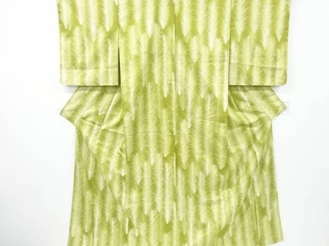 草葉飾り付け発祥地大島紬後ばらい下げお召しもの【中古】【着】 宗sou 着物-和服