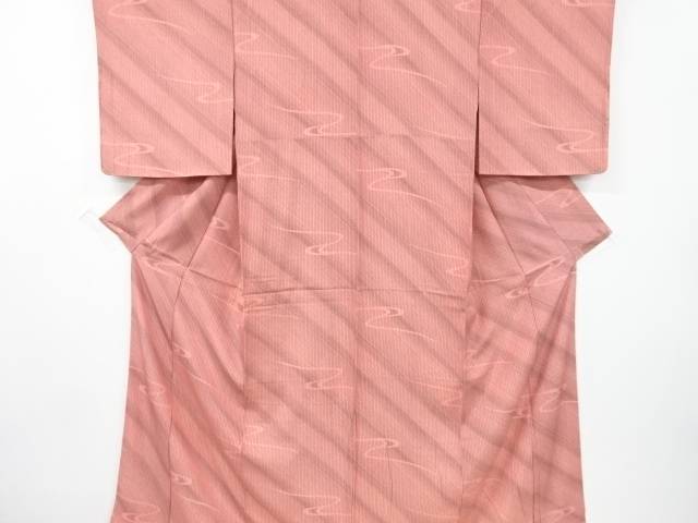 抽象模様小紋着物【中古】【着】 宗sou