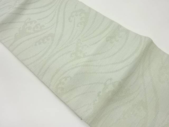 荒波模様織出し名古屋帯【中古】【着】 宗sou