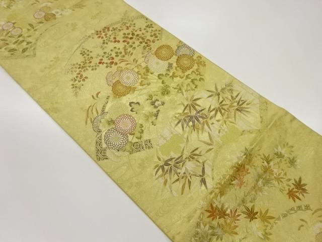 春秋蒔絵地紙文織出し袋帯【中古】【着】 宗sou 10,804円