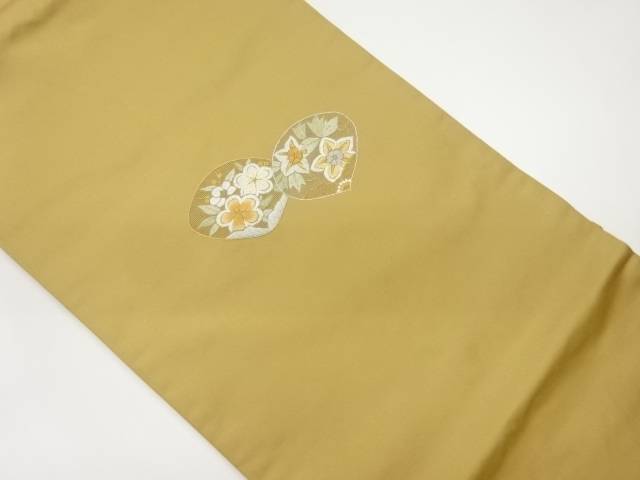 貝合わせに花々模様刺繍名古屋帯【中古】【着】 宗sou 16,756円