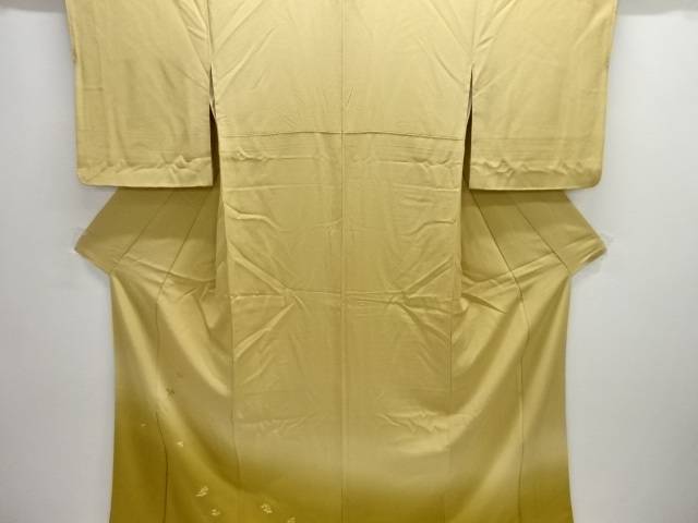 萩梅模様刺繍訪問着【中古】【着】 宗sou｜お茶道具・着物　【宗 sou】