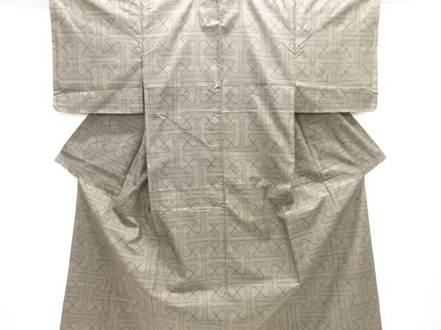 未当て嵌める品 抽象化飾りつけ織り出し発祥地泥大島紬御召しもの(5マルキ)【着】 宗sou