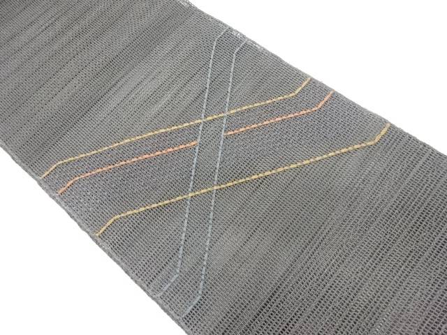 羅幾何学模様織出し名古屋帯【中古】【着】 宗sou|お茶道具・着物 【宗 sou】