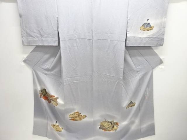樽本伊勢蔵作 平安人物模様訪問着【中古】【着】 宗sou|お茶道具・着物 【宗 sou】