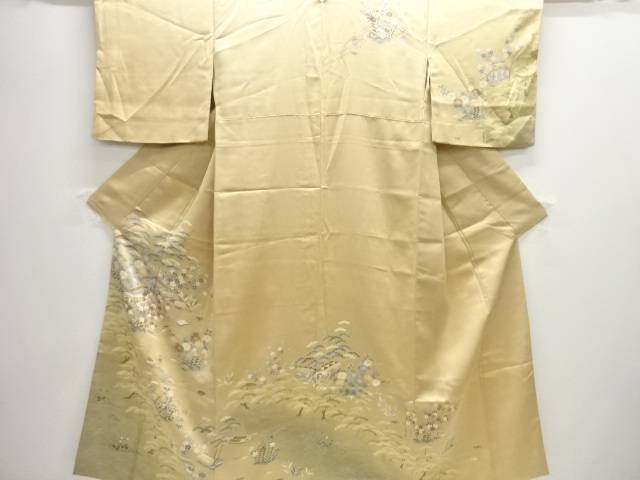 茶屋辻飾りつけ短い訪問着【中古】【着】 宗sou