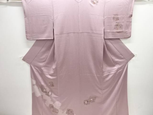 絞り霞に破れ色紙模様訪問着【中古】【着】 宗sou 9,576円
