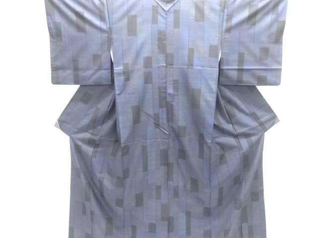 幾何学模様織り出し本場泥大島紬着物(7マルキ)【中古】【着】 宗sou|お茶道具・着物 【宗 sou】