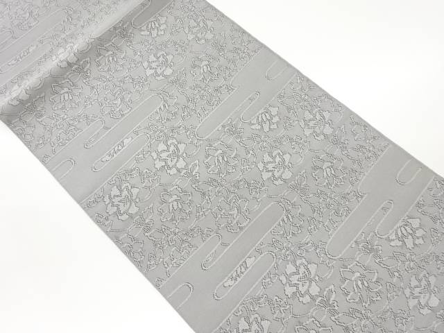 綴れヱ霞に花唐草模様名古屋帯【中古】【着】【名古屋帯】 宗sou｜お茶道具・着物　【宗 sou】