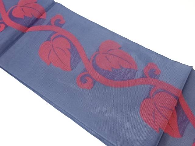 紗 葉唐草模様織出し袋帯【中古】【着】【袋帯】 宗sou 9,324円