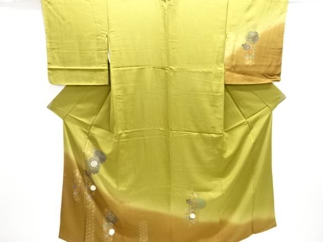雪輪に菊萩模様訪問着【中古】【着】【訪問着・付下げ】 宗sou｜お茶道具・着物　【宗 sou】