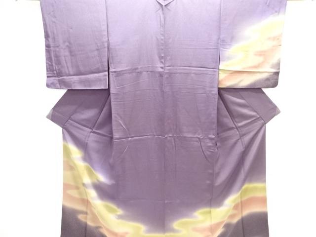 霞飾りつけ短い訪問着【中古】【着】【短い訪問着・付下げ】 宗sou