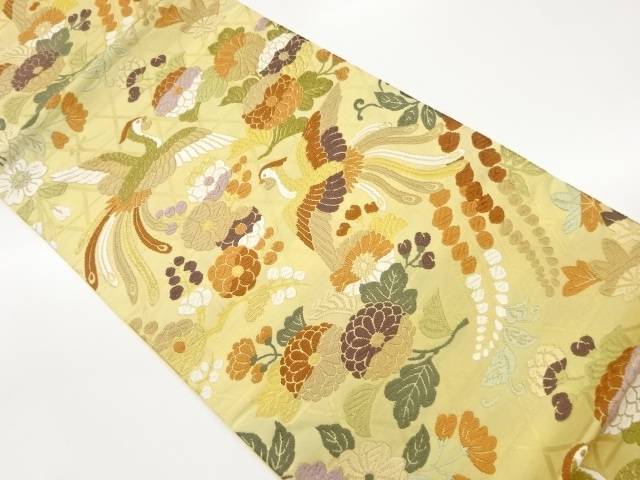 唐織鳳凰に草花模様織出し袋帯【中古】【着】【袋帯】 宗sou 16,992円