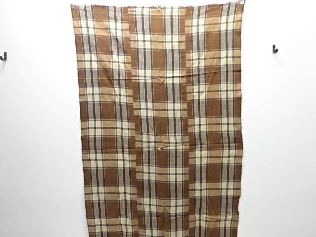格子木綿3巾【アンティーク】【中古】【着】【木綿】 宗sou