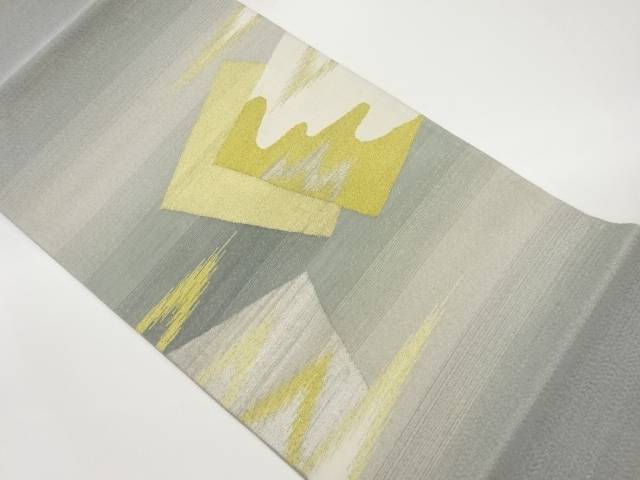色紙に霞模様織出し袋帯【中古】【着】【袋帯】 宗sou