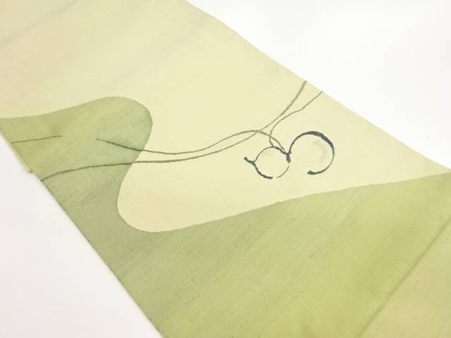 瓢箪模様織出し袋帯【中古】【着】【袋帯】 宗sou