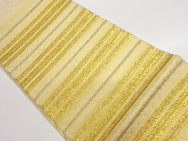紙布横段模様織出し袋帯【中古】【着】【袋帯】 宗sou