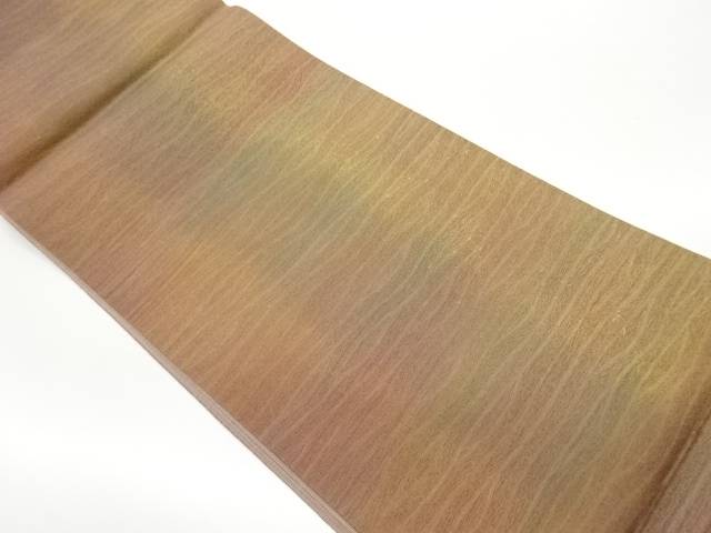 ふくれ織抽象模様織出し全通袋帯【中古】【着】【袋帯】 宗sou