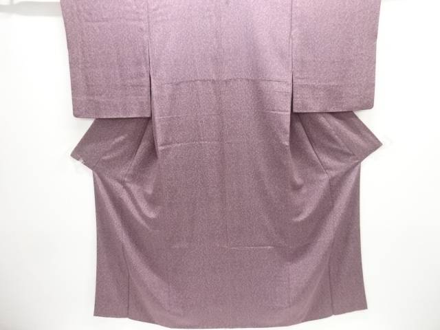 草花模様小紋着物【中古】【着】【小紋】 宗sou