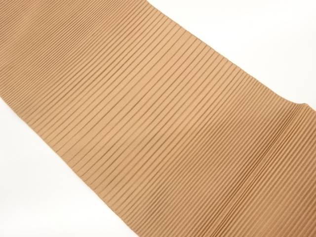 絽綴れ横段模様織出し名古屋帯【中古】【着】【名古屋帯】 宗sou｜お茶道具・着物　【宗 sou】