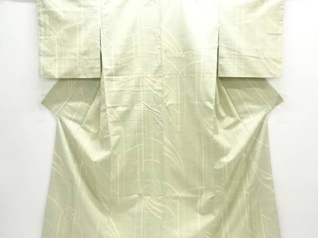 抽象模様織り出し手織り紬着物【中古】【着】【紬・お召し】 宗sou