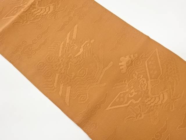 綴れ抽象鳥模様織出し名古屋帯【中古】【着】【名古屋帯】 宗sou|お茶道具・着物 【宗 sou】