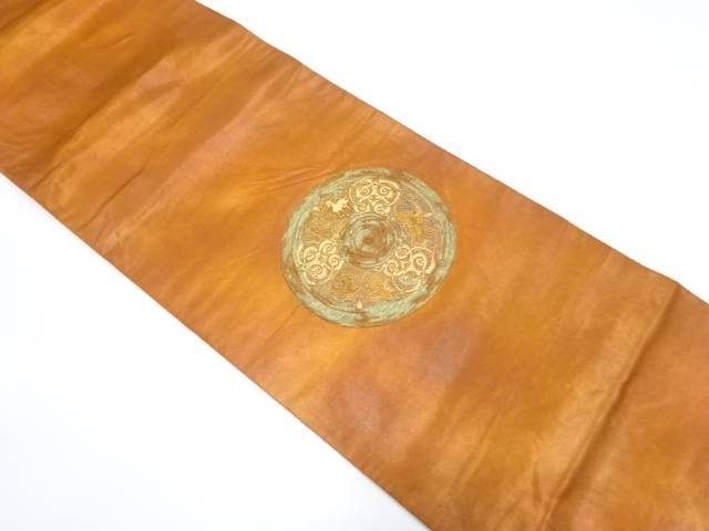 鏡裏に動物更紗模様織り出し袋帯【中古】【着】【袋帯】 宗sou