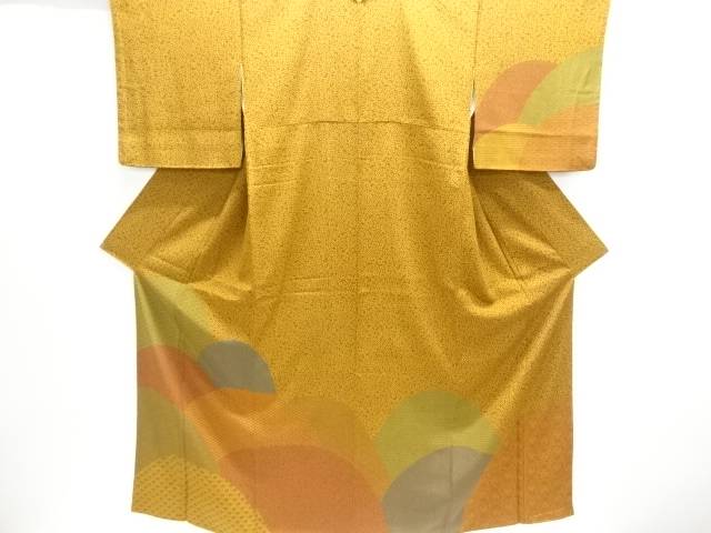 青海波に花古典柄訪問着【中古】【着】【訪問着・付下げ】 宗sou｜お茶道具・着物　【宗 sou】