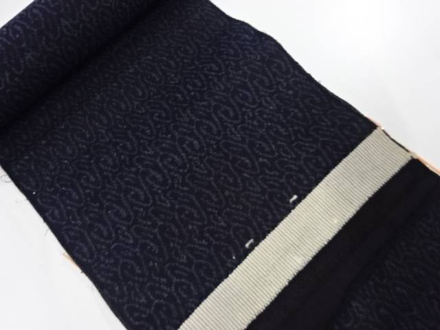 正絹　紬　着尺反物【アンティーク】【中古】【着】【紬】 宗sou