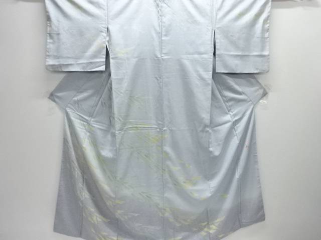 作家物　無形文化財本場牛首紬　抽象模様訪問着【中古】【着】【紬・お召し】 宗sou