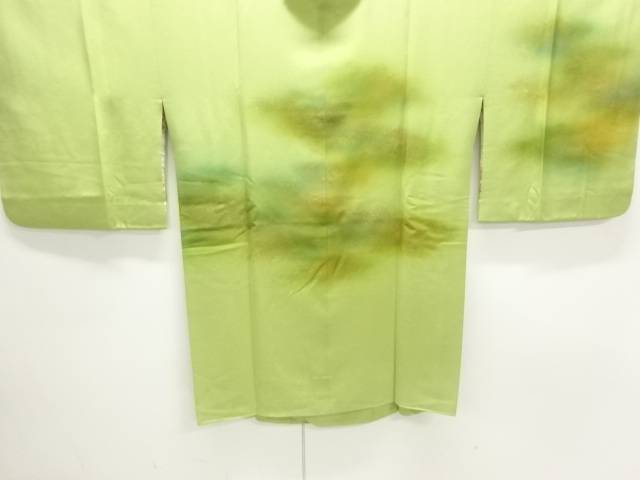 河村善之助作　金彩霞模様絵羽道行コート【中古】【着】【コート・道中着】 宗sou