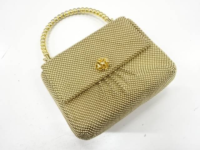 ビーズ　ハンドバッグ【中古】【着】【その他】 宗sou