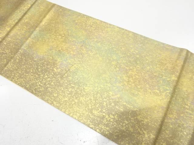 引箔　のり散らし模様　袋帯【中古】【着】【袋帯】 宗sou
