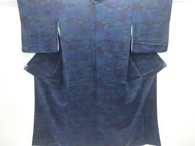ルーラル地域見晴らし飾りつけ小紋御召しもの【中古】【着】【小紋】 宗sou