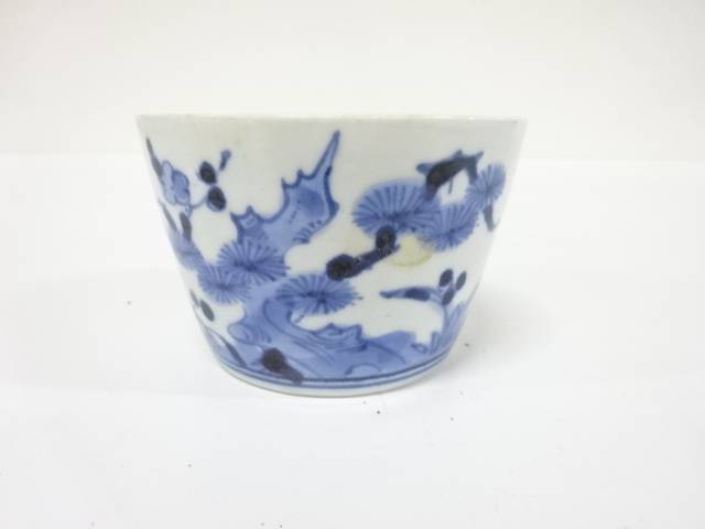 古伊万里　染付　蕎麦猪口【中古】【道】 宗sou｜お茶道具・着物　【宗 sou】